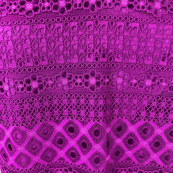 NWT Alfani Magenta Sheath Lace Dress - Picture 7 of 7